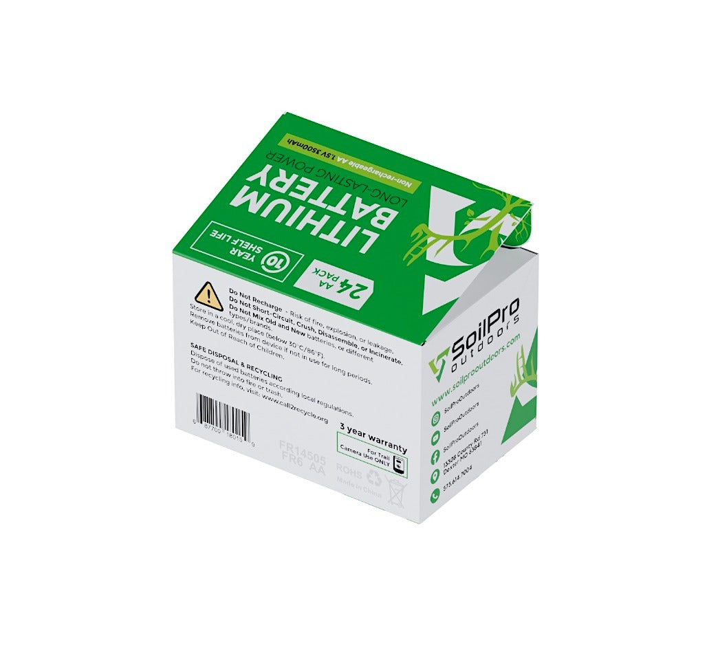 AA Lithium Batteries (24 pack)