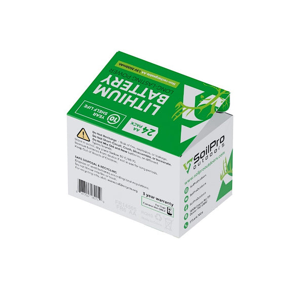 AA Lithium Batteries (24 pack)