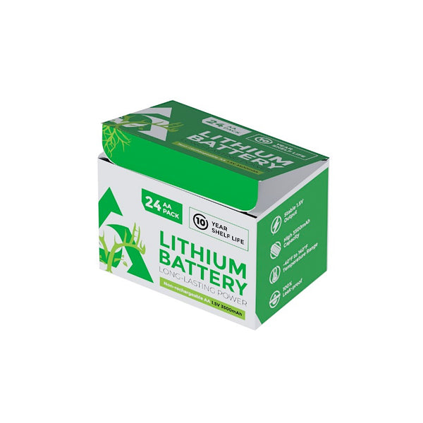 AA Lithium Batteries (24 pack)