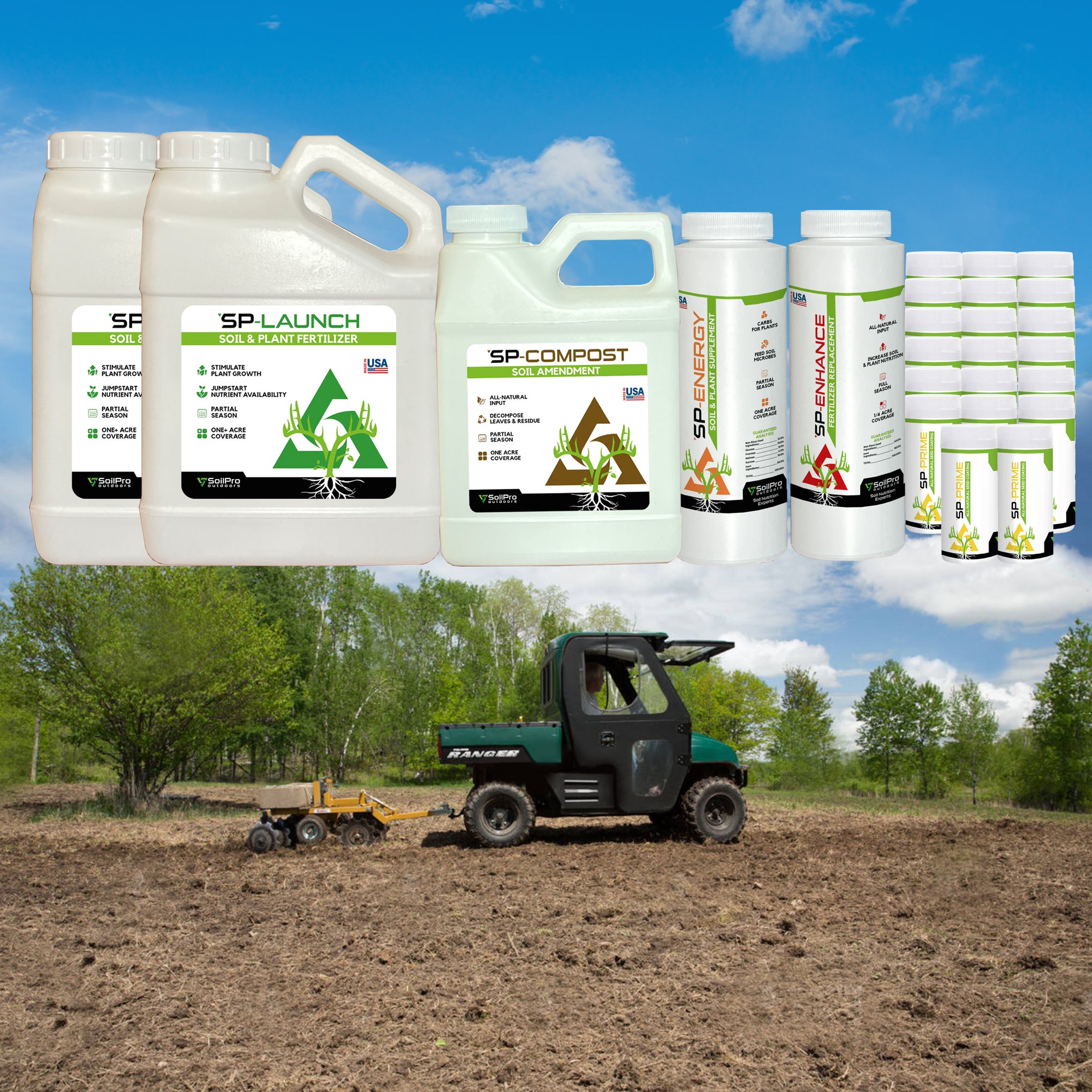 fertilizing food plots after planting 5 Acre FOOD PLOT KIT – SoilPro Outdoors